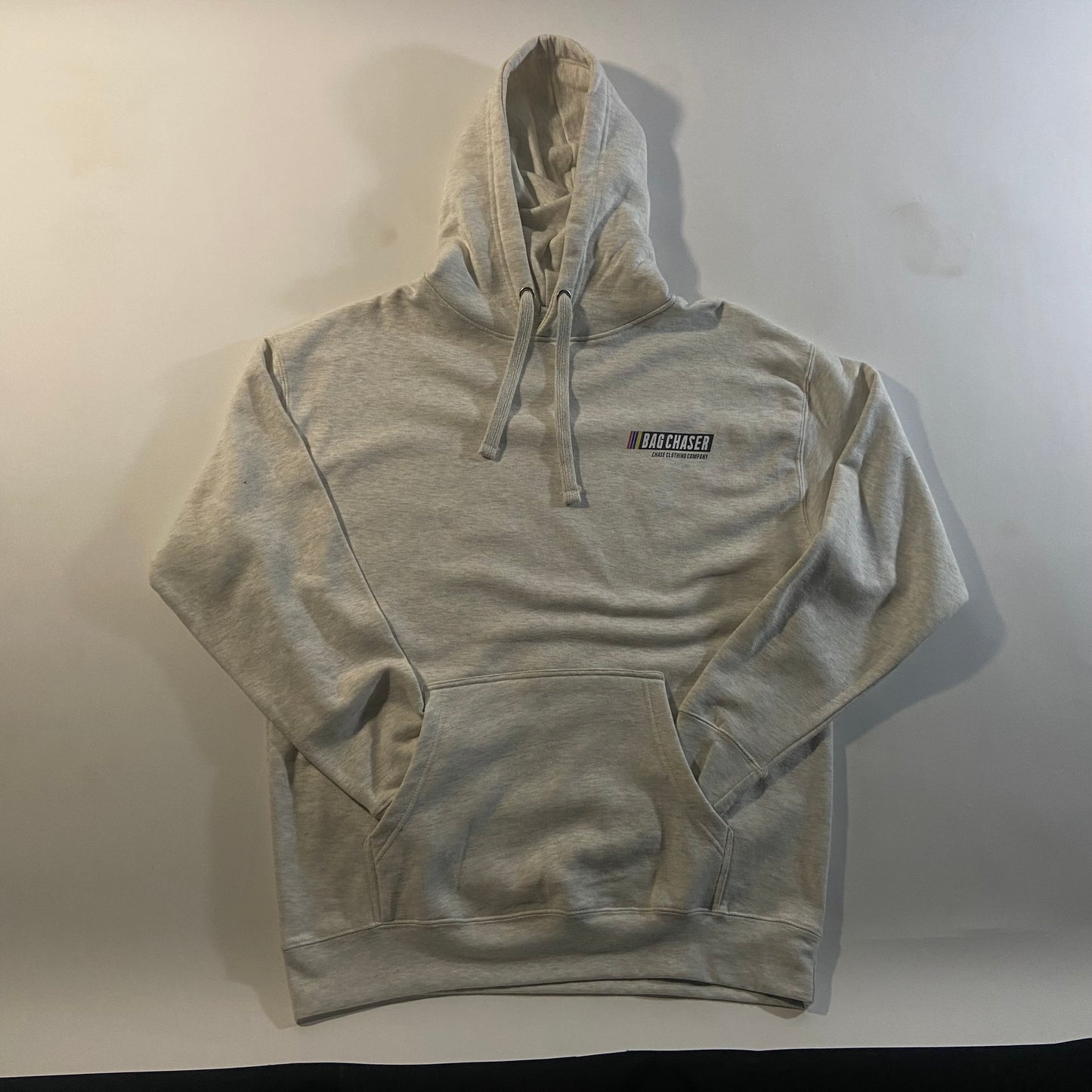 Grey nascar bag chaser hoodie