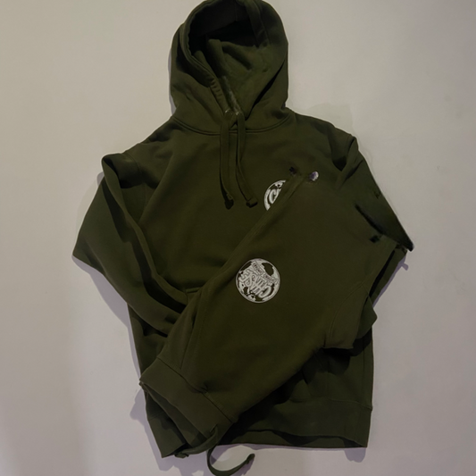 Green globe chase sweatsuit set